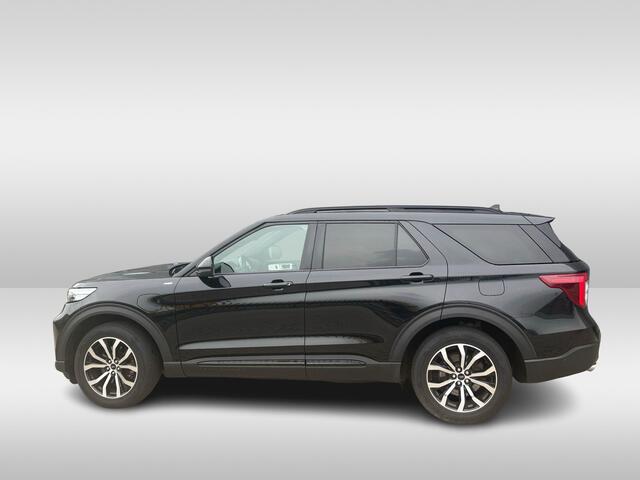 Ford EXPLORER 3.0 V6 EcoBoost PHEV ST-Line / Trekhaak / Panoramadak / 360Camera / Keyless / 20'' / Leder / CarPlay / Stuurverwarming / Full LED / Stoelverwarming 4x / Stoelventilatie / DAB / Dodehoek / ACC