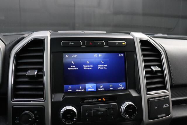 Ford F-150 USA 5.0 V8 402 PK SuperCrew | PANO | B&O | LEDER | TREKHAAK | MEMORY | STOELVERK. | 360° CAMERA | STOEL/STUURVERW. | CRUISE | NAVI |