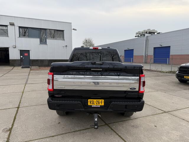 Ford F-150 LIMITED 430PK Hybrid SuperCrew powerboost | Tonneau cover | Panoramadak | Trekhaak 13-polig| 360gr camera | Geheel rijklaar incl. Garantie