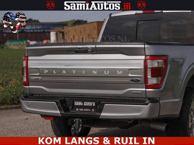 Ford F-150 PLATINUM | MASSAGE | PANO | GROOTSCHERM | COMFORT STOELEN | ADAPTIVE CRUISE | DC | DUBBELE CABINE | 5 PERSOONS | DC | DASH CAM | MASSAGE |