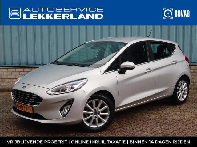 Ford FIESTA 5-deurs Titanium 1.0 EcoBoost 95pk H6 | CLIMA | LED | APPLE CARPLAY / ANDROID AUTO | LM-VELGEN |