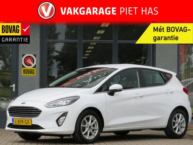 Ford FIESTA 1.0 EcoBoost Hybrid Titanium | Clima-Airco | Android Auto | Parkeersensoren | Incl. BOVAG Garantie | DAB+ | Navigatiesysteem | Bluetooth |