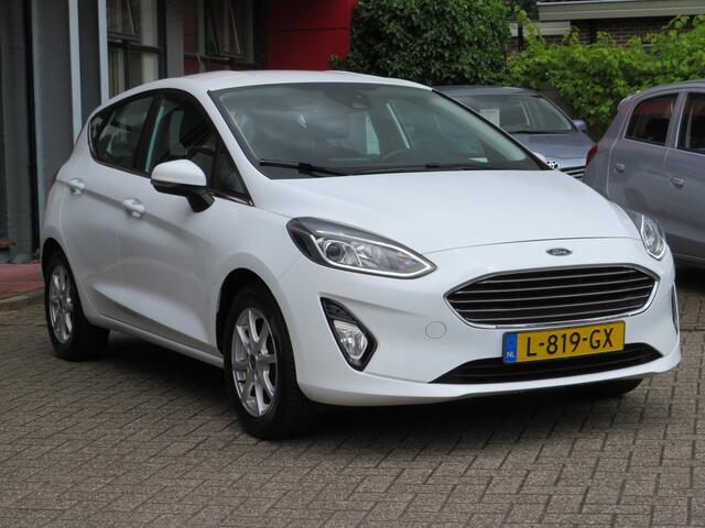 Ford FIESTA 1.0 EcoBoost Hybrid Titanium | Clima-Airco | Android Auto | Parkeersensoren | Incl. BOVAG Garantie | DAB+ | Navigatiesysteem | Bluetooth |