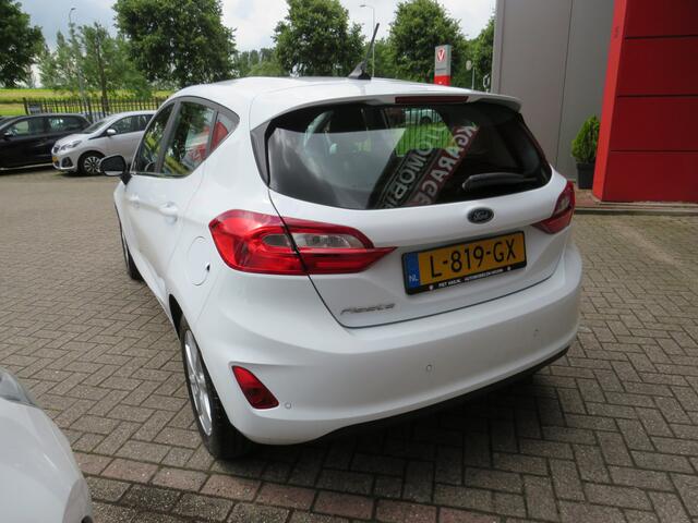 Ford FIESTA 1.0 EcoBoost Hybrid Titanium | Clima-Airco | Android Auto | Parkeersensoren | Incl. BOVAG Garantie | DAB+ | Navigatiesysteem | Bluetooth |