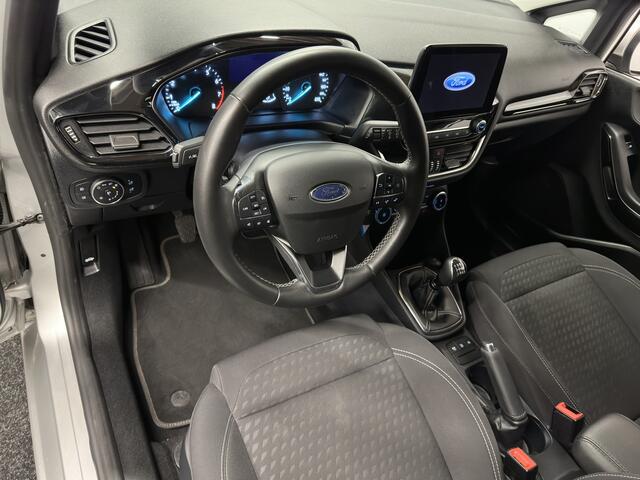 Ford FIESTA 1.0 EcoBoost Titanium CRUISE CONTROL APPLE CARPLAY/ANDROID STUUR EN VOORRUITVERWARMING RIJSTROOKSENSOREN PDC ZEER MOOI !! LOCATIE 1001-4