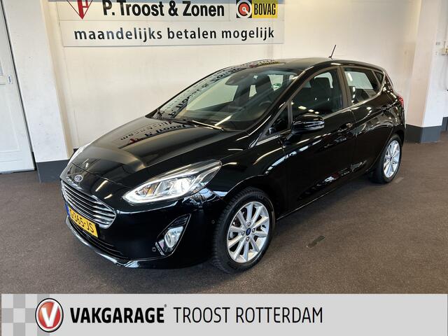 Ford FIESTA 1.0 EcoBoost Titanium | Adaptieve cruise control | Bang&Olufsen | Achteruitrijcamera | Navigatie | Apple carplay | Park assist | Parkeersensoren v+a | Climate control | LED | Nederlands geleverd