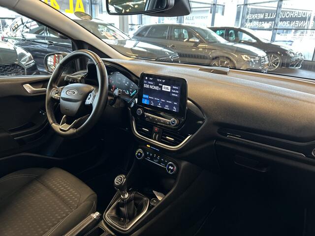 Ford FIESTA 1.0 EcoBoost Titanium | Adaptieve cruise control | Bang&Olufsen | Achteruitrijcamera | Navigatie | Apple carplay | Park assist | Parkeersensoren v+a | Climate control | LED | Nederlands geleverd