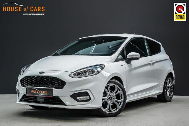 Ford FIESTA ST-Line 1.0 125pk |adaptive cruise control|parkeersensoren en camera|BLIS|navi|DAB|winterpakket|17"|