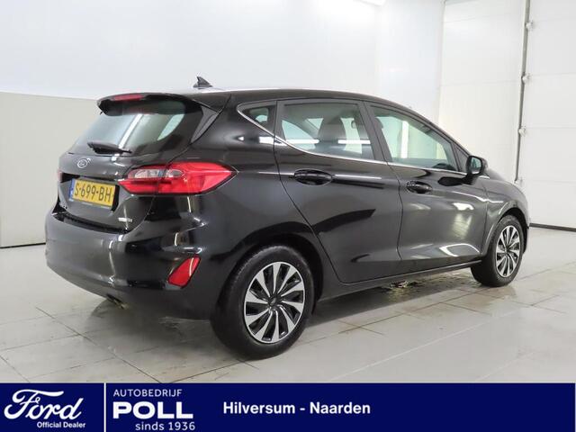 Ford FIESTA 125pk EcoBoost Hybrid Titanium Navi DAB+ Climat Cruise Parkeersensoren 5drs