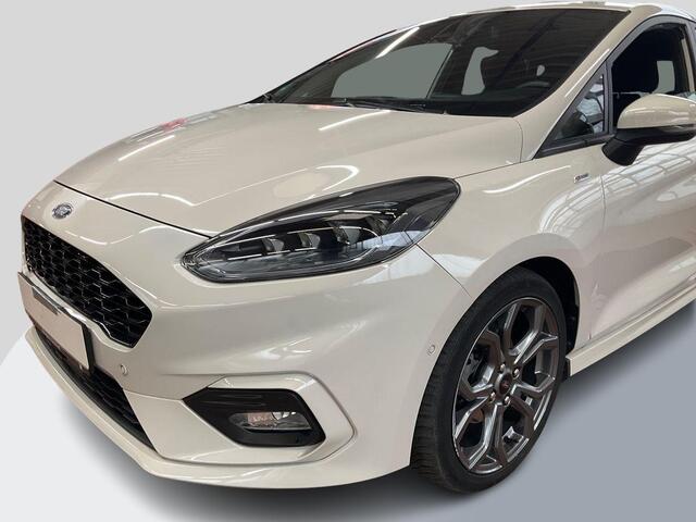 Ford FIESTA 1.0 EcoBoost Hybrid ST-Line X | Adaptive cruise control | Winter Pack | Dodehoeksensoren | Full-LED koplampen | Achteruitrijcamera | Draadloze telefoonlader | Privacy glass