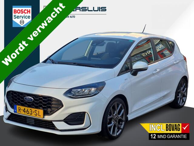 Ford FIESTA 1.0 EcoBoost Hybrid ST-Line | Apple Carplay/Android | Cruise contr. | Keyless entry 12 mnd BOVAG garantie Whatsapp 06-53188999