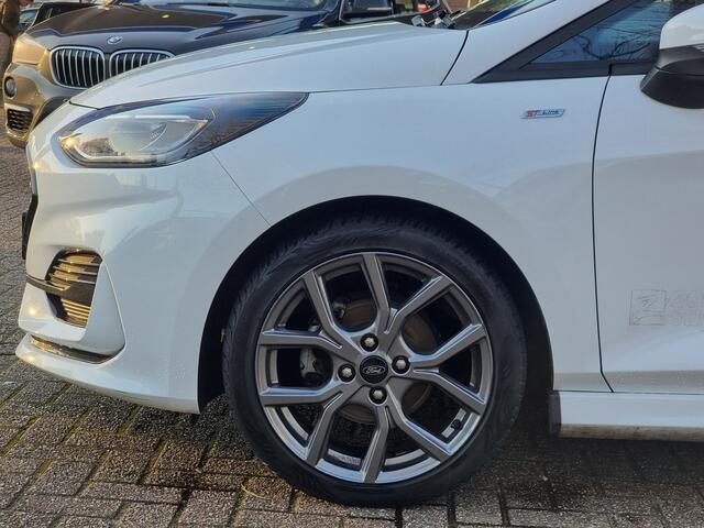 Ford FIESTA 1.0 EcoBoost Hybrid ST-Line | Apple Carplay/Android | Cruise contr. | Keyless entry 12 mnd BOVAG garantie Whatsapp 06-53188999