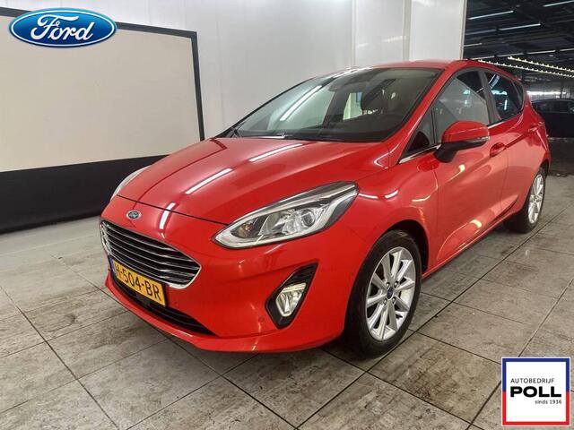 Ford FIESTA 1.0 EcoBoost Titanium Navi Adap Cruise Camera Winter & Parking pack Dodehoek detectie Dealeronderhouden