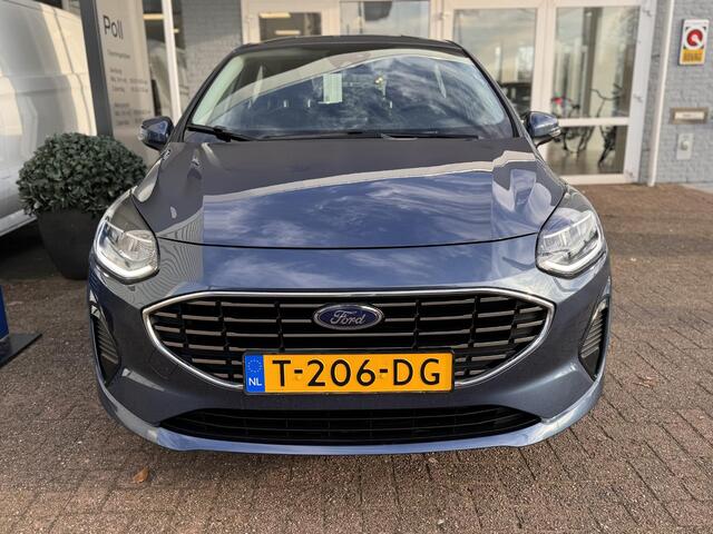 Ford FIESTA 1.0 EcoBoost Hybrid 125pk Titanium Climat Cruise Parkeersensoren Fabrieksgarantie 25-5-2025