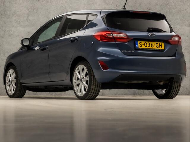 Ford FIESTA 1.0 EcoBoost Sport (APPLE CARPLAY, GROOT NAVI, STUUR/STOELVERWARMING, WITTE STIKSELS, SPORTSTOELEN, LANE ASSIST, GETINT GLAS, CRUISE, NIEUWE APK, NIEUWSTAAT)