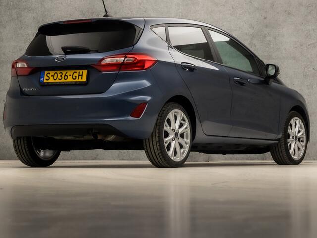 Ford FIESTA 1.0 EcoBoost Sport (APPLE CARPLAY, GROOT NAVI, STUUR/STOELVERWARMING, WITTE STIKSELS, SPORTSTOELEN, LANE ASSIST, GETINT GLAS, CRUISE, NIEUWE APK, NIEUWSTAAT)