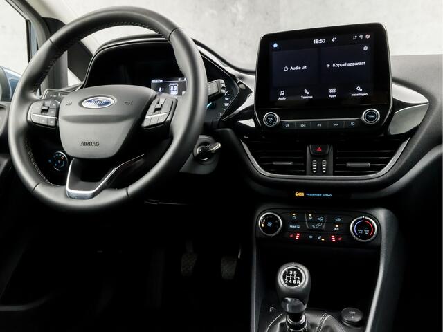 Ford FIESTA 1.0 EcoBoost Sport (APPLE CARPLAY, GROOT NAVI, STUUR/STOELVERWARMING, WITTE STIKSELS, SPORTSTOELEN, LANE ASSIST, GETINT GLAS, CRUISE, NIEUWE APK, NIEUWSTAAT)