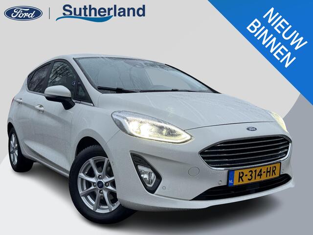 Ford FIESTA 1.0 EcoBoost Titanium 100pk Achteruitrijcamera | Adaptieve Cruise | Navigatie | Matrix LED Koplampen | Winterpack