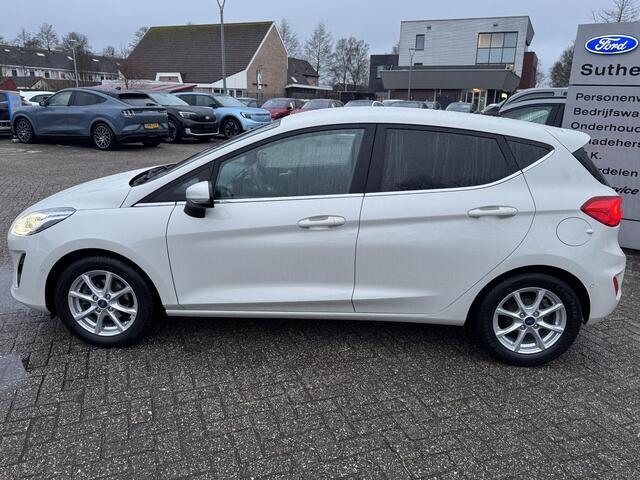 Ford FIESTA 1.0 EcoBoost Titanium 100pk Achteruitrijcamera | Adaptieve Cruise | Navigatie | Matrix LED Koplampen | Winterpack