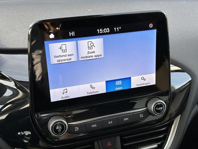 Ford FIESTA 1.0 EcoBoost Hybrid Titanium Automaat / Navigatie via Android Auto/Apple Carplay / Stoelverwarming / Parkeersensor Achter