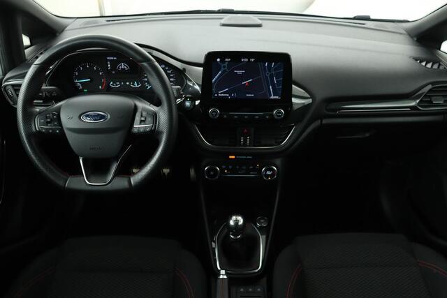 Ford FIESTA 1.0 EcoBoost ST-Line | Carplay | Climate control | PDC | Navigatie | Cruise control | Sportstoelen | DAB | Bluetooth