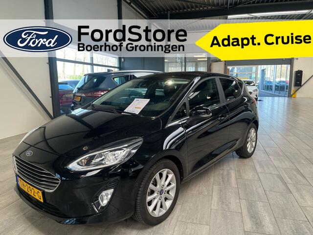 Ford FIESTA 100PK EcoBoost Titanium Climate I Camera I Adapt. Cruise I Parkeersensoren voor/achter