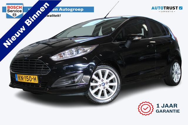 Ford FIESTA 1.0 EcoBoost Titanium | Incl. 12 maanden garantie | 1ste eigenaar | Cruise control | Climate control | Radio | Bluetooth | Parkeersensoren |