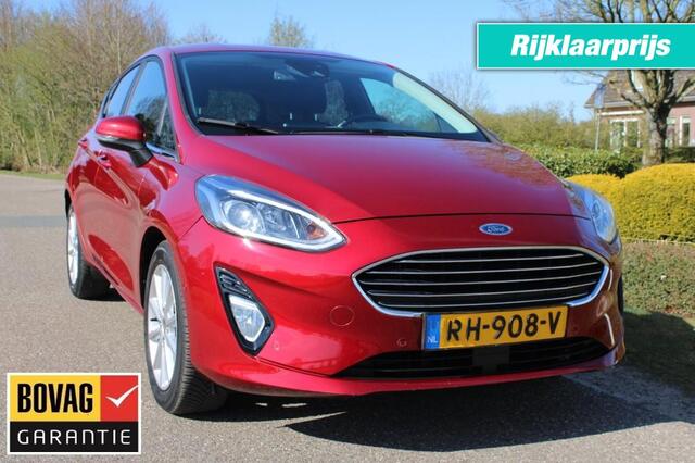 Ford FIESTA 1.0 EB 100pk Titanium ACC/ECC/navi/stoel+stuurverw. 5-drs