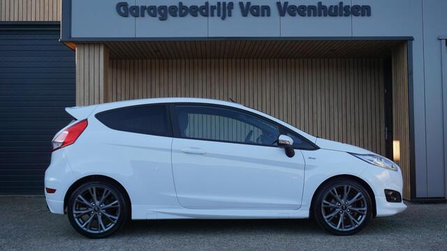 Ford FIESTA 1.0 125pk EcoBoost ST Line 3Drs Navi Clima Cruise Control 17inch LM Grote Spoiler *NL auto* 95229km!