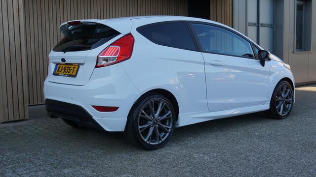 Ford FIESTA 1.0 125pk EcoBoost ST Line 3Drs Navi Clima Cruise Control 17inch LM Grote Spoiler *NL auto* 95229km!