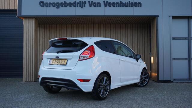 Ford FIESTA 1.0 125pk EcoBoost ST Line 3Drs Navi Clima Cruise Control 17inch LM Grote Spoiler *NL auto* 95229km!