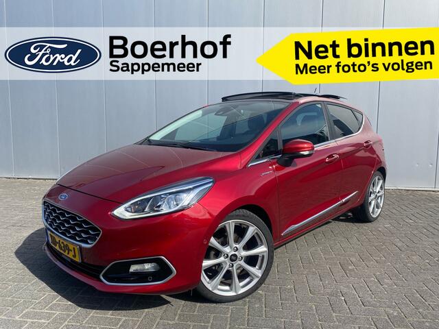 Ford FIESTA EcoBoost 100pk Vignale | Automaat | Pano | B&O | Half leder | Adapt. Cruise | Winterpack