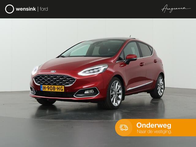 Ford FIESTA 1.0 EcoBoost Vignale | Trekhaak tbv fietsendrager | Panoramadak | Parkeercamera | Cruise Control Adaptief | Winterpakket |