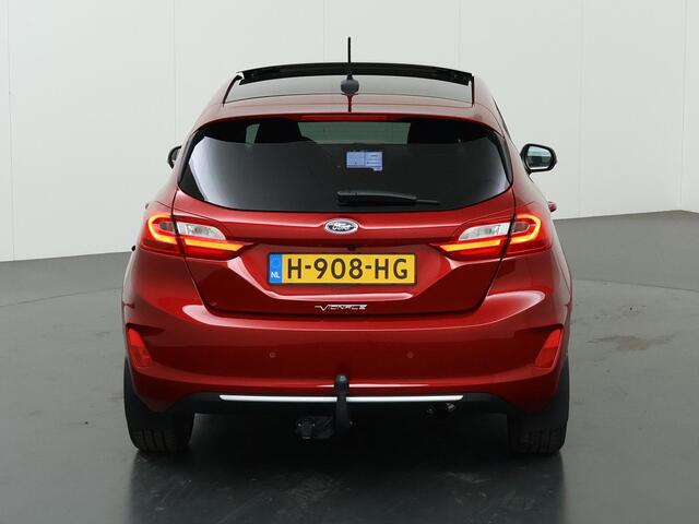 Ford FIESTA 1.0 EcoBoost Vignale | Trekhaak tbv fietsendrager | Panoramadak | Parkeercamera | Cruise Control Adaptief | Winterpakket |