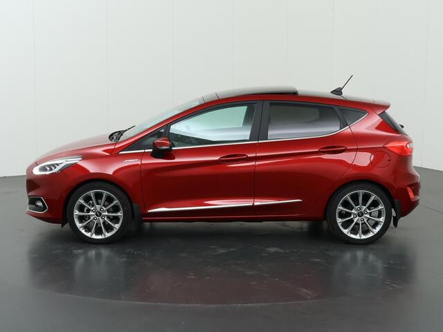 Ford FIESTA 1.0 EcoBoost Vignale | Trekhaak tbv fietsendrager | Panoramadak | Parkeercamera | Cruise Control Adaptief | Winterpakket |