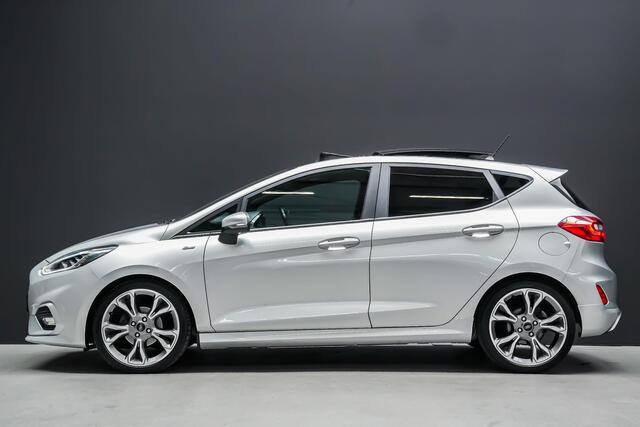 Ford FIESTA ST-Line 1.0 125pk |panoramadak|B&O|blind spot|LED-koplampen|Apple Carplay|cruise control|keyless|stoelverwarming|18"|
