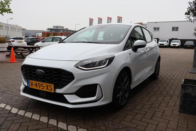 Ford FIESTA 1.0 EcoBoost Hybrid ST-Line 125pk | Keyless Start | DAB | Led | Sensoren Achter | Sportstoelen | NAP | Volledig Onderh.