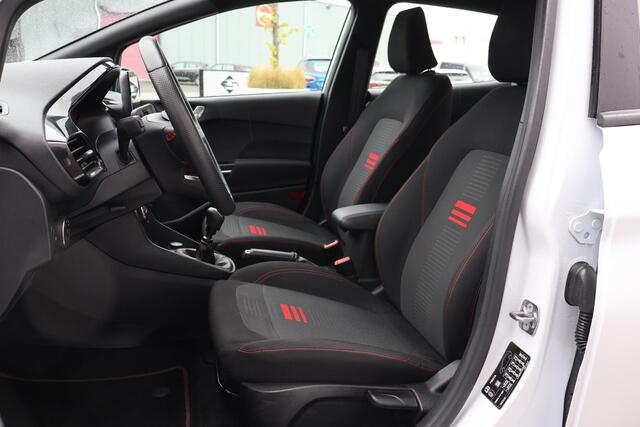 Ford FIESTA 1.0 EcoBoost Hybrid ST-Line 125pk | Keyless Start | DAB | Led | Sensoren Achter | Sportstoelen | NAP | Volledig Onderh.