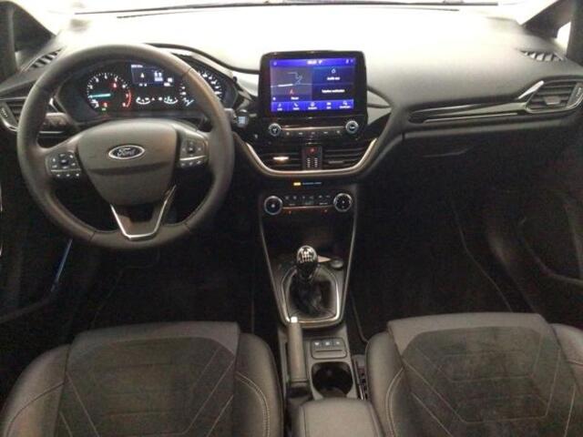 Ford FIESTA 1.0 EcoBoost Hybrid Titanium X | half leder bekleding | winter pack | camera | verlengde garantie tot maart 2027 max 100.000 km