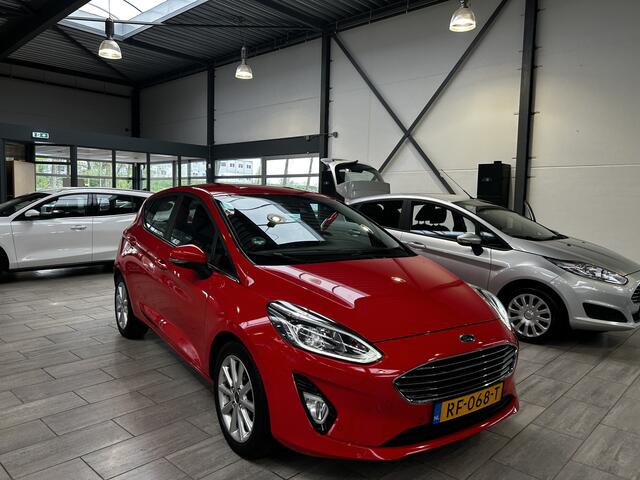 Ford FIESTA EcoBoost 100pk Titanium | AUTOMAAT | Dealer onderhouden | All-season banden | Parkeer sens. V+A |