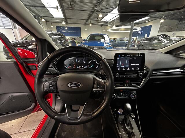 Ford FIESTA EcoBoost 100pk Titanium | AUTOMAAT | Dealer onderhouden | All-season banden | Parkeer sens. V+A |