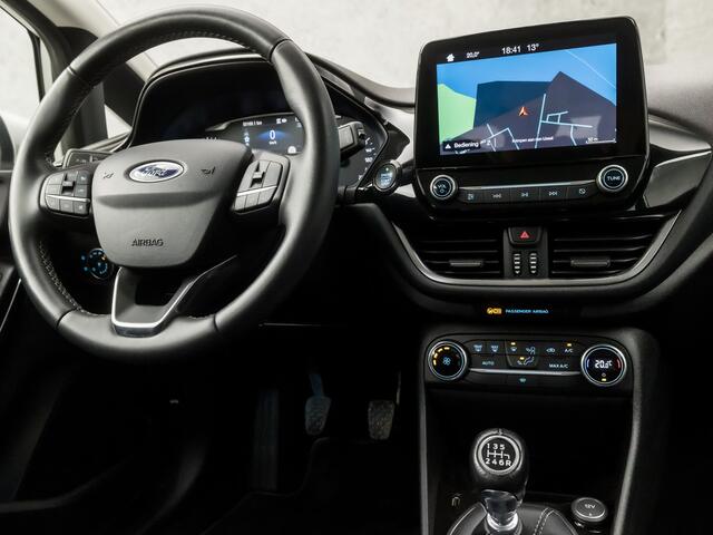 Ford FIESTA 1.0 EcoBoost Titanium Sport (APPLE CARPLAY, GROOT NAVI, CAMERA, CLIMATE, ADAPTIVE CRUISE, SPORTSTOELEN, LM VELGEN, NIEUWSTAAT)