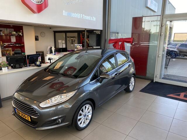 Ford FIESTA 1.0 EcoBoost Titanium,Navigatie,Achteruitrijsensoren,Parkeerassistent,Keyless Entry,Trekhaak,Climate&Cruisecontrol,Achteruitrijsensoren,16 Inch lmv