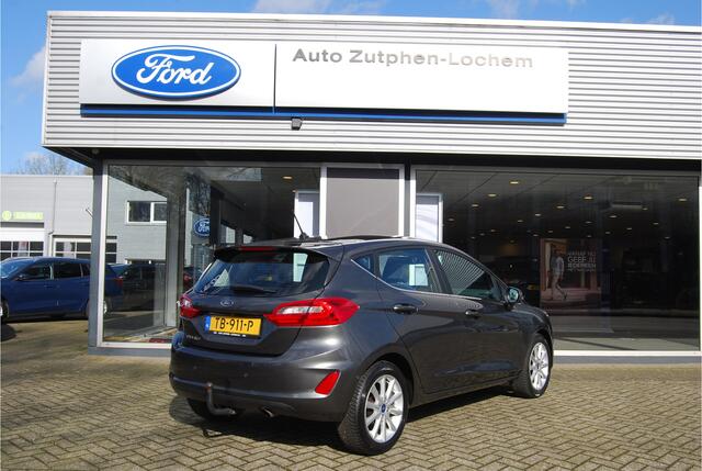 Ford FIESTA 1.0 EcoBoost Titanium 100PK | TREKHAAK | STOEL-STUUR VERWARMING | NAVI | CRUISE | CLIMATE