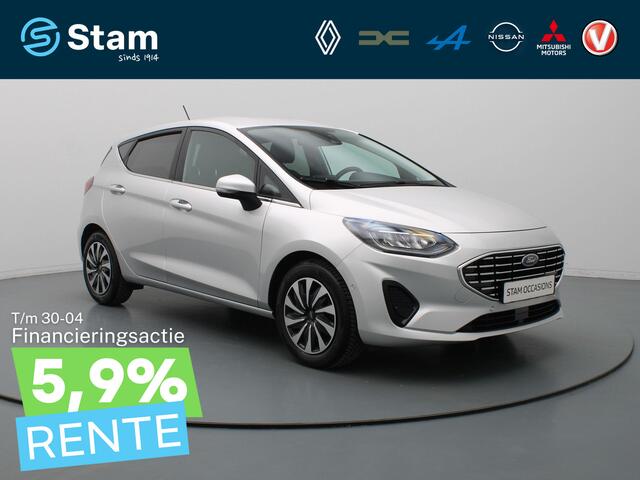 Ford FIESTA 1.0 EcoBoost Hybrid Titanium Camera | Adapt. Cruise | Carplay | Parkeersens. v+a