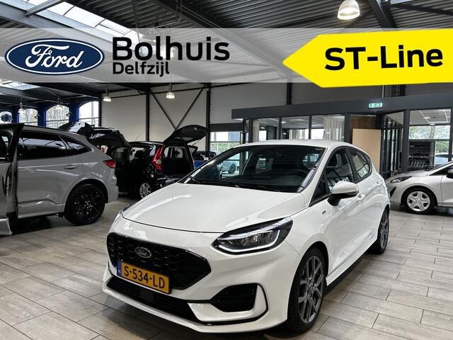 Ford FIESTA EcoBoost Hybrid 125pk ST-Line | All Season banden | Cruise | Apple carplay | Android auto | Parkeersens. achter |