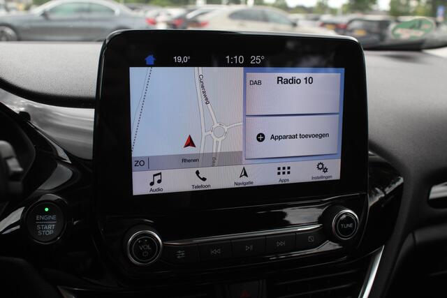 Ford FIESTA 1.0 EcoBoost ST-Line / Navigatie / Parkeerhulp achter / 17'' / LED Koplampen / DAB / Getint glas / Cruise Control
