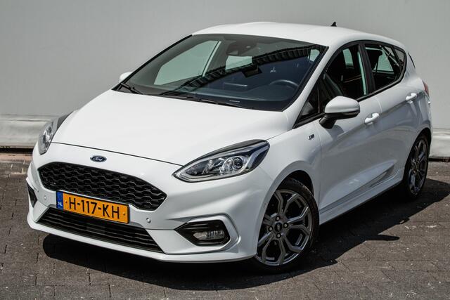 Ford FIESTA 1.0 125pk EcoBoost ST-Line Camera/ Stoel-stuurverwarming/ Adapt. cruise/ Navigatie/ Inparkeerhulp/ Blindspot