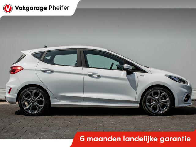 Ford FIESTA 1.0 125pk EcoBoost ST-Line Camera/ Stoel-stuurverwarming/ Adapt. cruise/ Navigatie/ Inparkeerhulp/ Blindspot