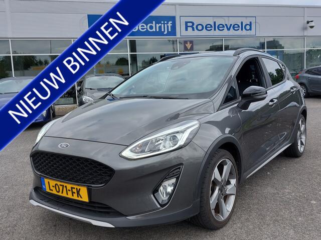 Ford FIESTA 1.0 EcoBoost 101pk Active | Navi | Apple Carpay+Android Auto | Clima | Cruise | Keyless Entry | Pdc | Rijstrook+Licht+Regensensor | Mistlampen | Privacy Glass | 17''lm